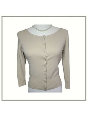 LOFT Cardigan XS with sequins pattern